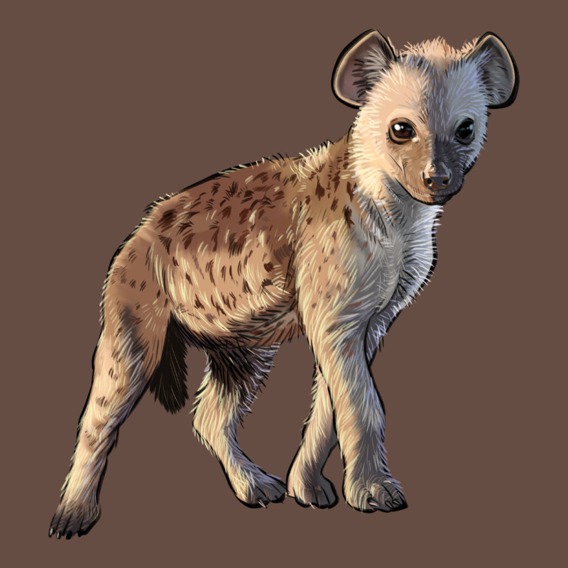 Baby Hyena Illustrations Long Sleeve Tee by LillyAllenDesigns | Teevron
