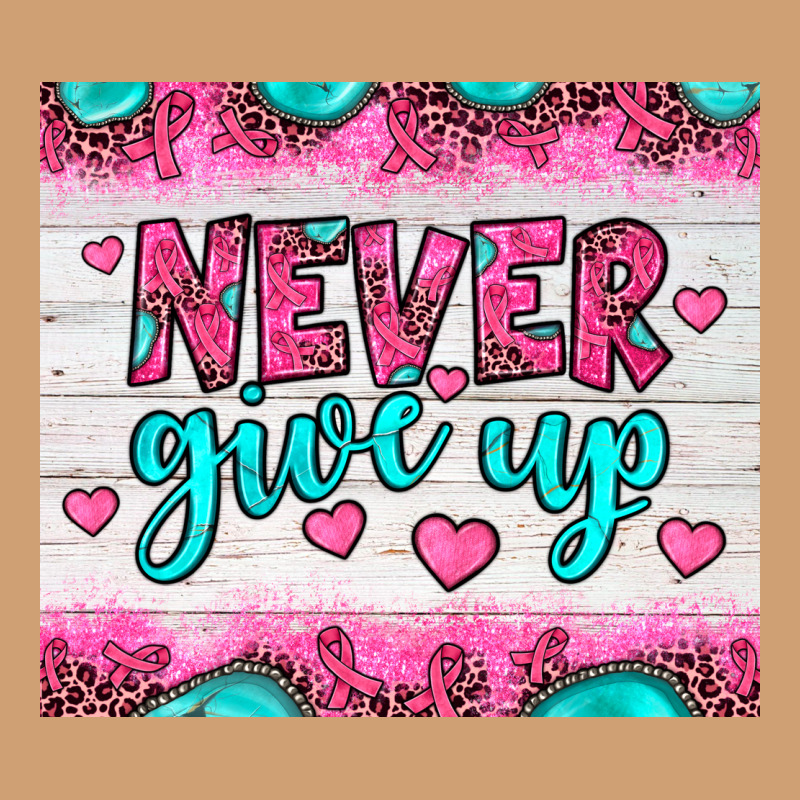 Never Give Up Vintage Tee by JahusDesignShop | Teevron
