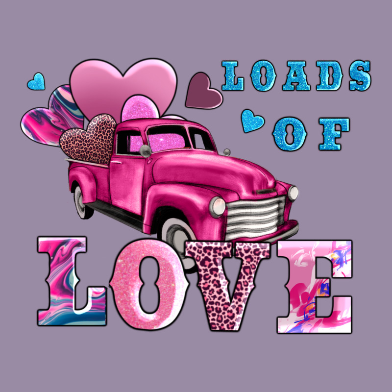 Loads Of Love Wıth Truck Classic Tee by AdoDesignShop | Teevron