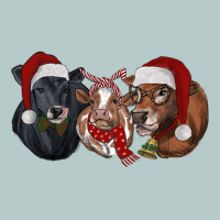 Christmas Cows Heavy Core Tee | Teevron