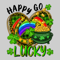 Happy Go Lucky Pot Of Gold And Rainbow Heart Premium Tee | Teevron