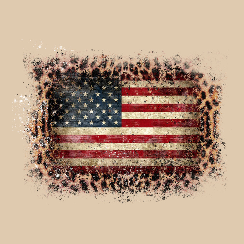 Old Leopard American Flag Frame Heavyweight Sweatshirt by Bettercallsaul | Teevron