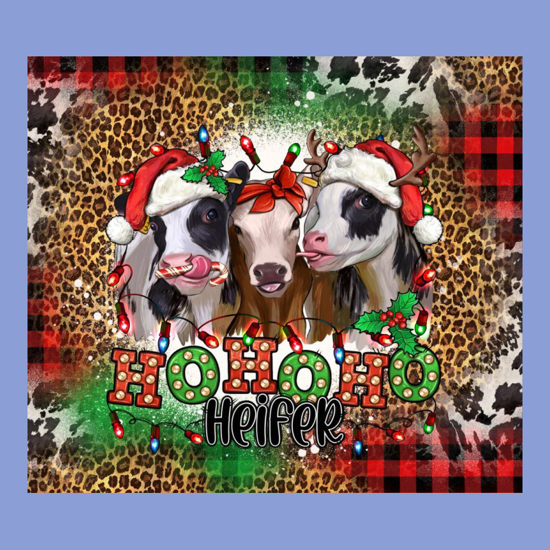 Ho Ho Ho Heifer Christmas Heifers Long Sleeve Tee by Jasminsmagicworld | Teevron