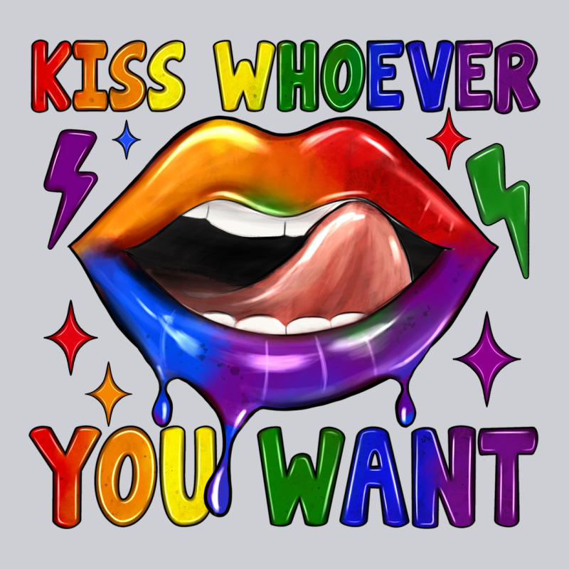 Kiss Whoever You Want Heavyweight Sweatshirt by JahusDesignShop | Teevron