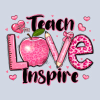 Teach Love Inspire Teacher Valentines Day Premium Sweatshirt | Teevron