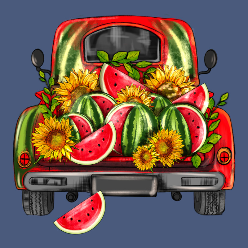 Watermelon And Truck Vintage Hoodie by HRA Design Shop | Teevron