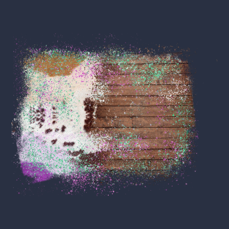 Cowhide Wood Glitter Pattern Heavyweight Sweatshirt by Bettercallsaul | Teevron
