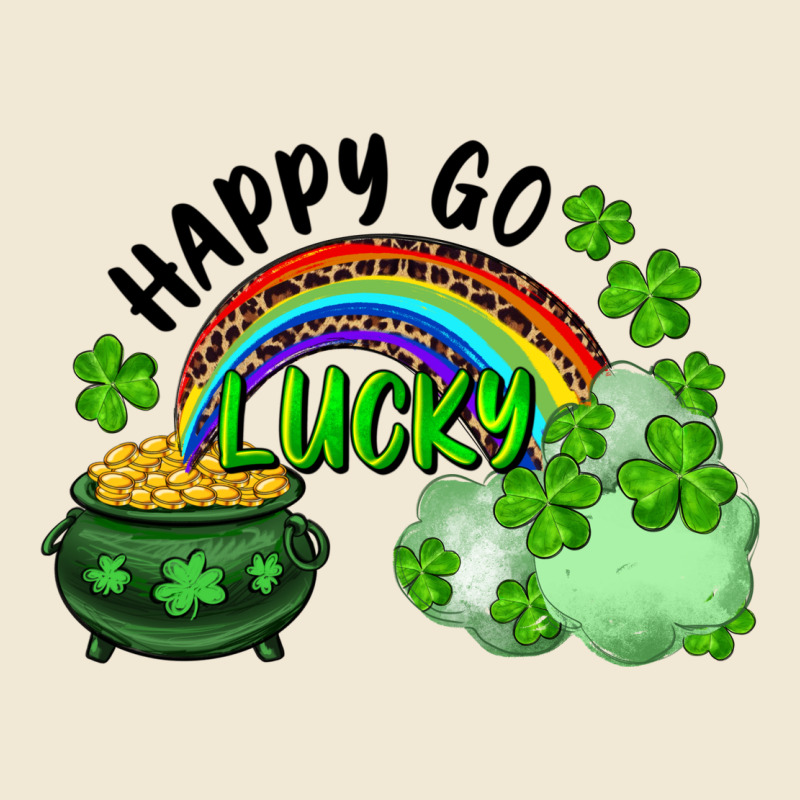 Happy Go Lucky Rainbow Shamrocks And Pot Of Gold Premium Tee by RanaPortraitStore | Teevron