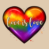 Love Is Love Heart Heavyweight Sweatshirt | Teevron