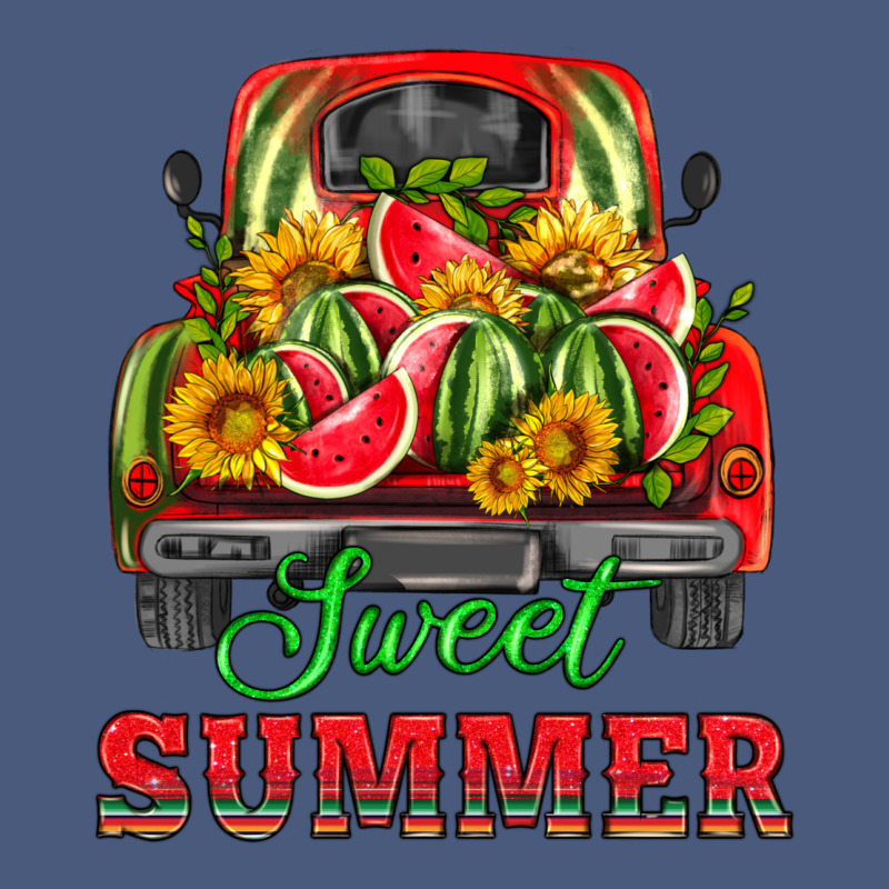 Sweet Summer Watermelon And Truck Vintage Hoodie by HRA Design Shop | Teevron