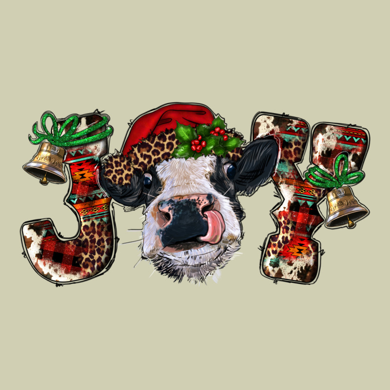 Christmas Joy Heifer Cow Heavy Core Tee by RanaPortraitStore | Teevron