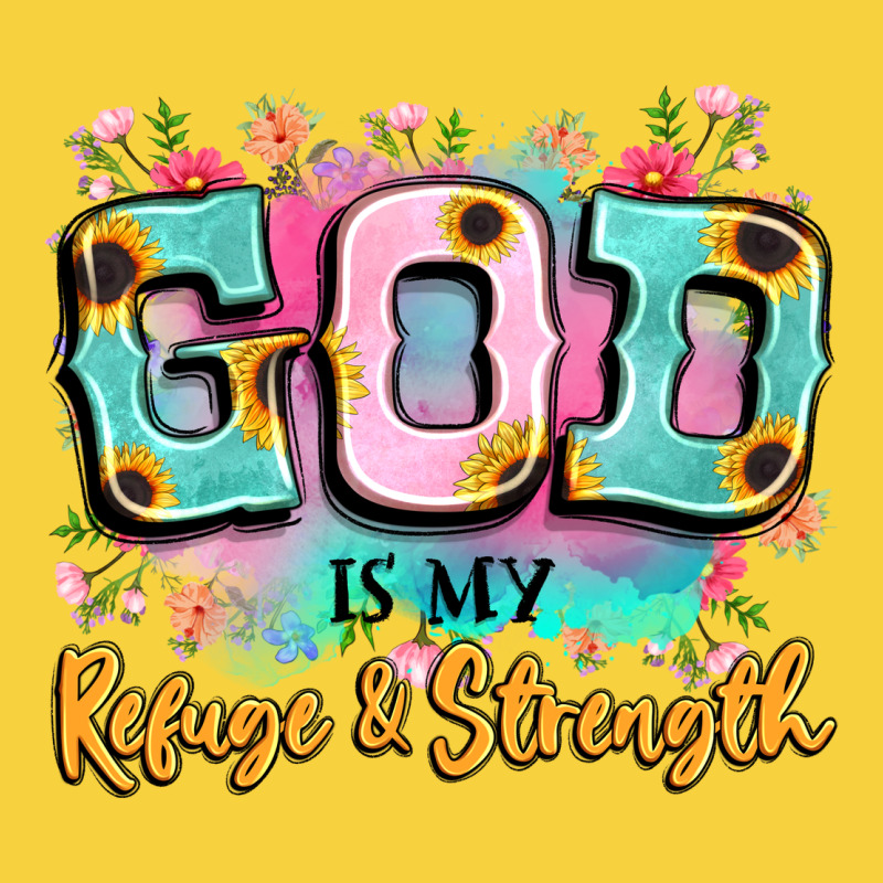 God Is My Refuge And Strength Premium Sweatshirt by LillyAllenDesigns | Teevron