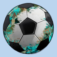 Western Sport Soccer Camouflage Turquoise Pattern Classic Tee | Teevron