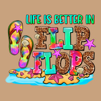 Life Is Better In Flip Flops Vintage Tee | Teevron