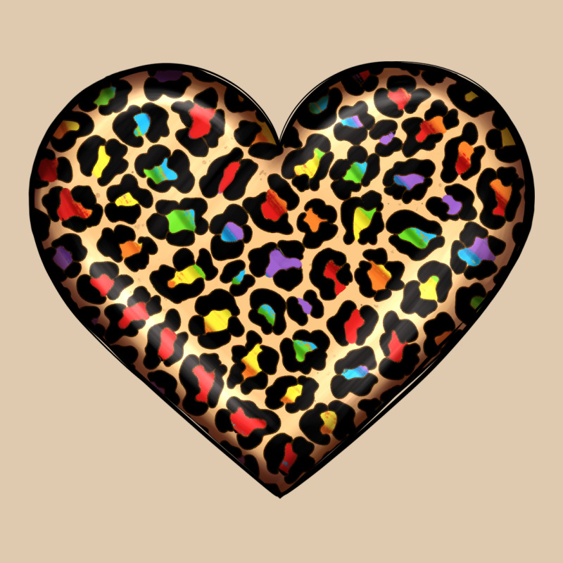 Pride Leopard Heart Heavyweight Sweatshirt by JahusDesignShop | Teevron