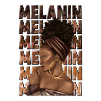 melanin melanin melanin with afro girl | Teevron