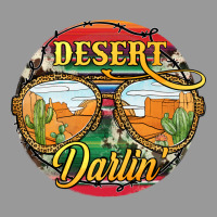 Desert Darlin' Sunglassess Vintage Hoodie | Teevron