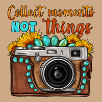 Collect Moments Not Things Sunflower Gemstone Vintage Camera Vintage Hoodie | Teevron