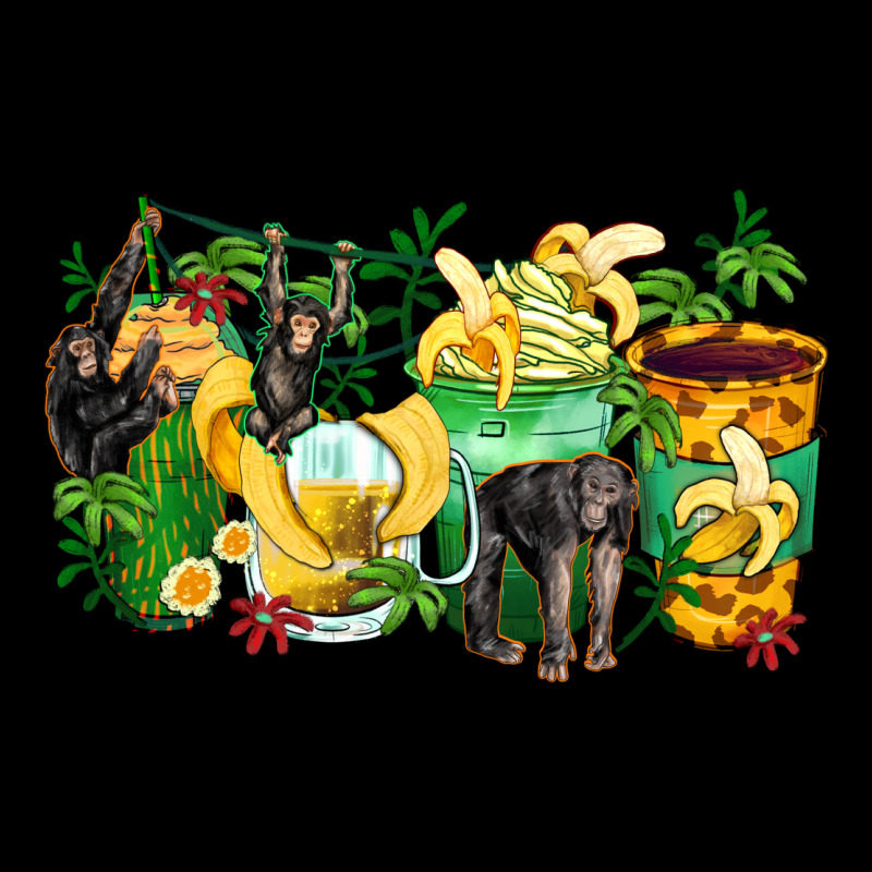 Monkey Coffee Cups Premium Tee by Zillion Design Studio | Teevron