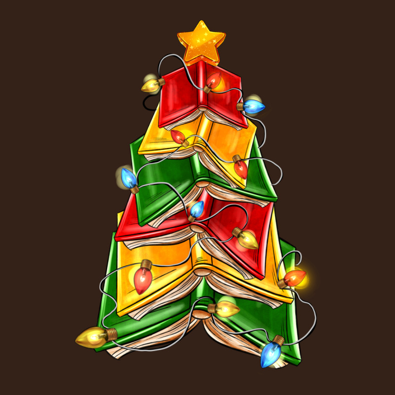 Christmas Book Tree Heavy Core Tee by Zillion Design Studio | Teevron