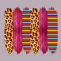 Pink Leopard Serape Brush Strokes Vintage Tee | Teevron