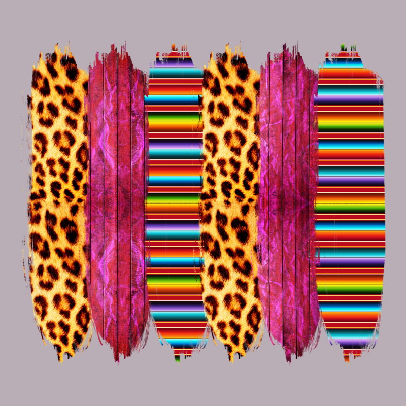 Pink Leopard Serape Brush Strokes Vintage Tee by Bettercallsaul | Teevron
