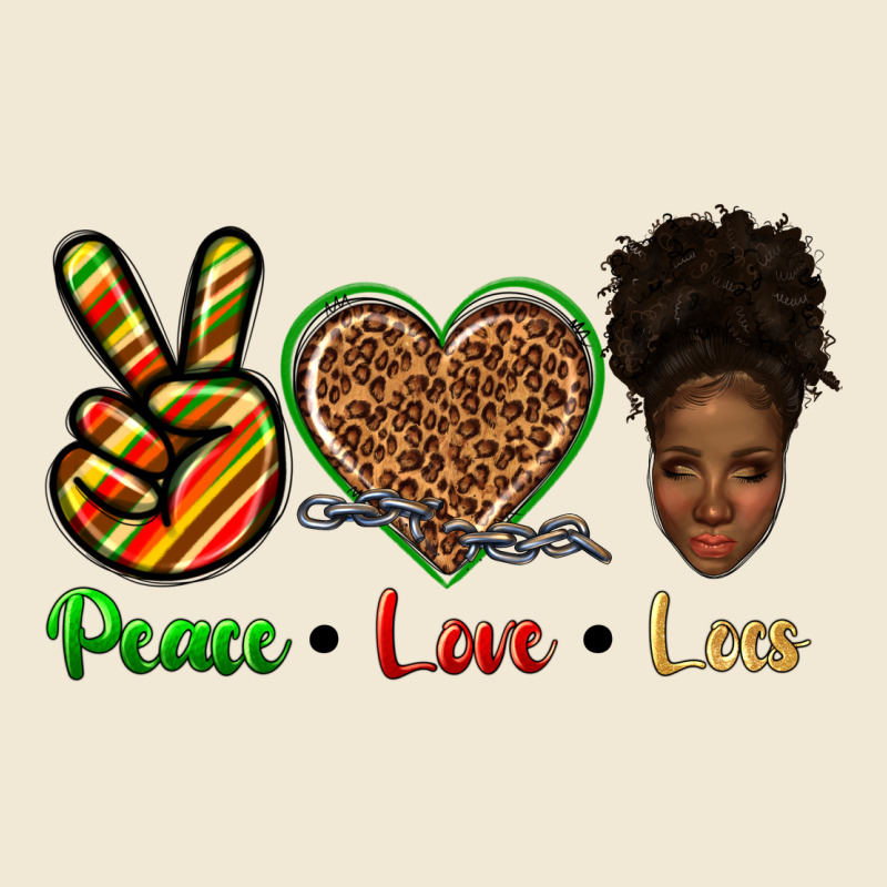 Peace Love Locs Premium Tee by texasbilliewilder | Teevron