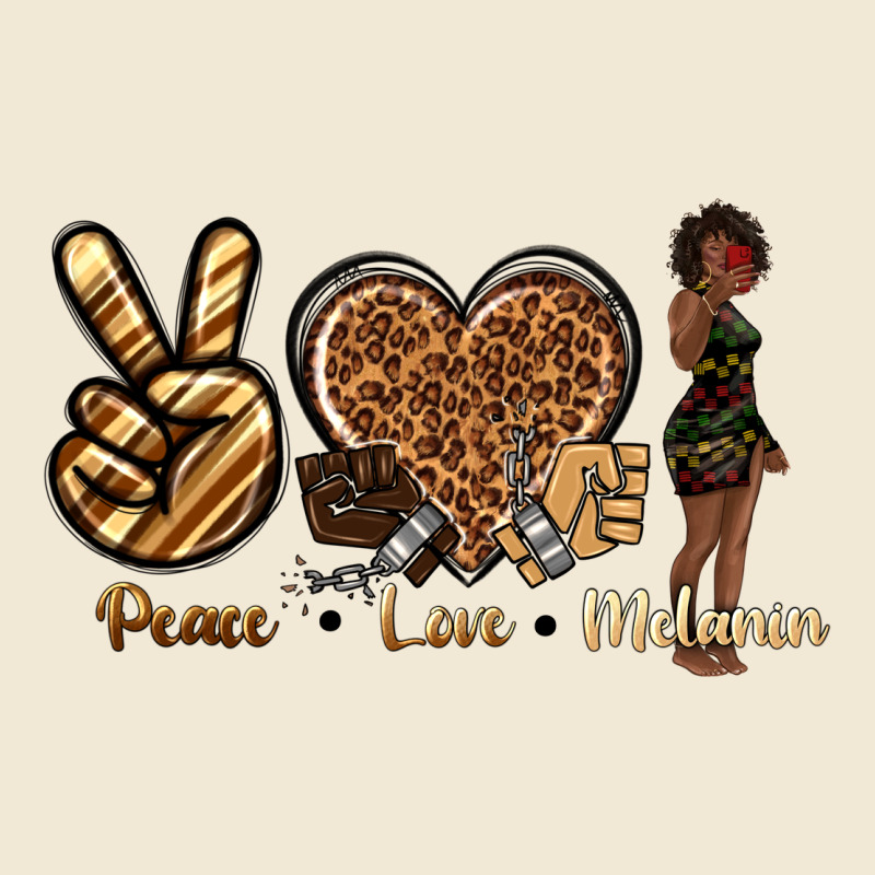 Peace Love Melanin Premium Tee by texasbilliewilder | Teevron