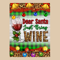 Christmas Dear Santa Just Bring Wine Heavyweight Sweatshirt | Teevron