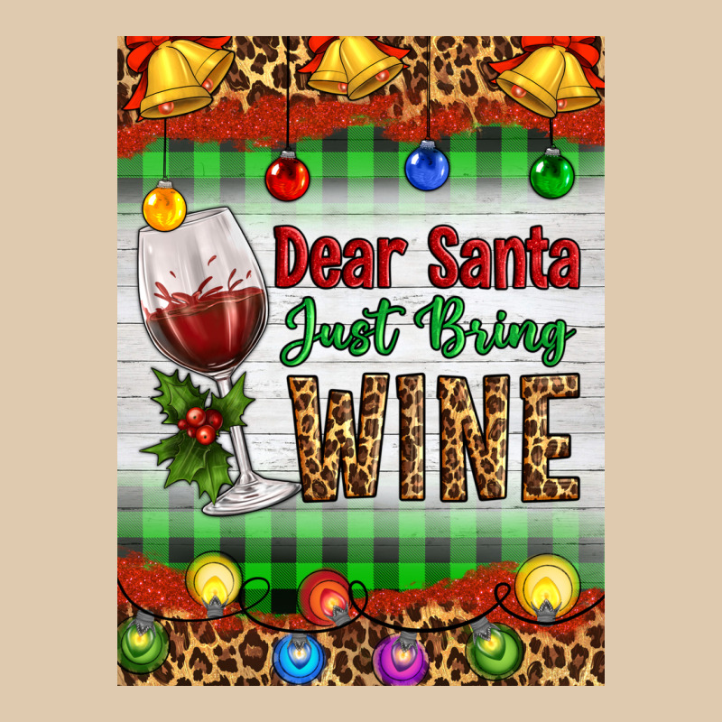 Christmas Dear Santa Just Bring Wine Heavyweight Sweatshirt by Artiststas | Teevron