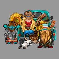 Western Truck With Gnomes Vintage Hoodie | Teevron