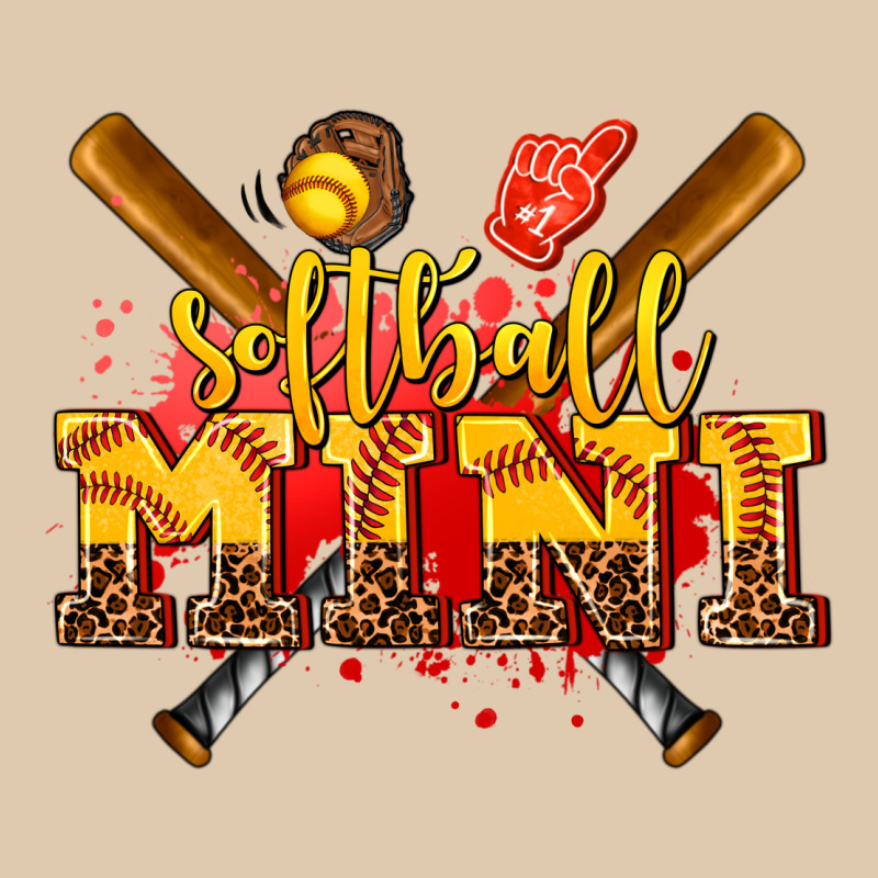 Softball Mini Heavyweight Sweatshirt by AdoDesignShop | Teevron