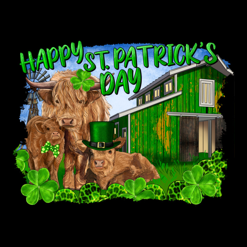 Happy St. Patrick's Day Cattle And Calfs Premium Tee by RanaPortraitStore | Teevron