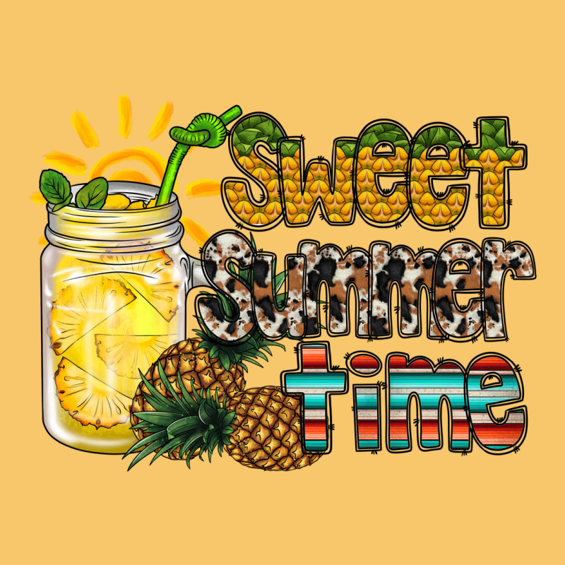 Sweet Summer Time Pineapple Vintage Hoodie by RacoonDesign | Teevron