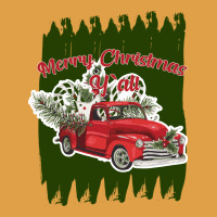 Merry Christmas Y'all Truck Premium Hoodie | Teevron