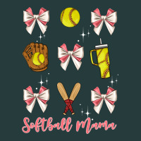 Softball Coquette Bow Premium Hoodie | Teevron