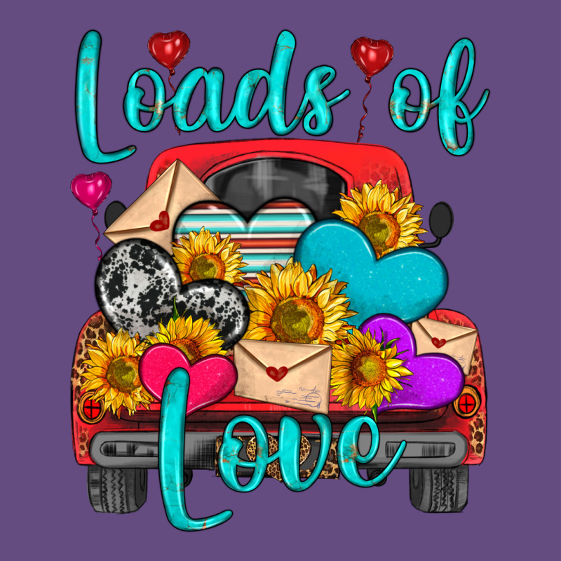 Loads Of Love With Truck Vintage Hoodie by HRA Design Shop | Teevron