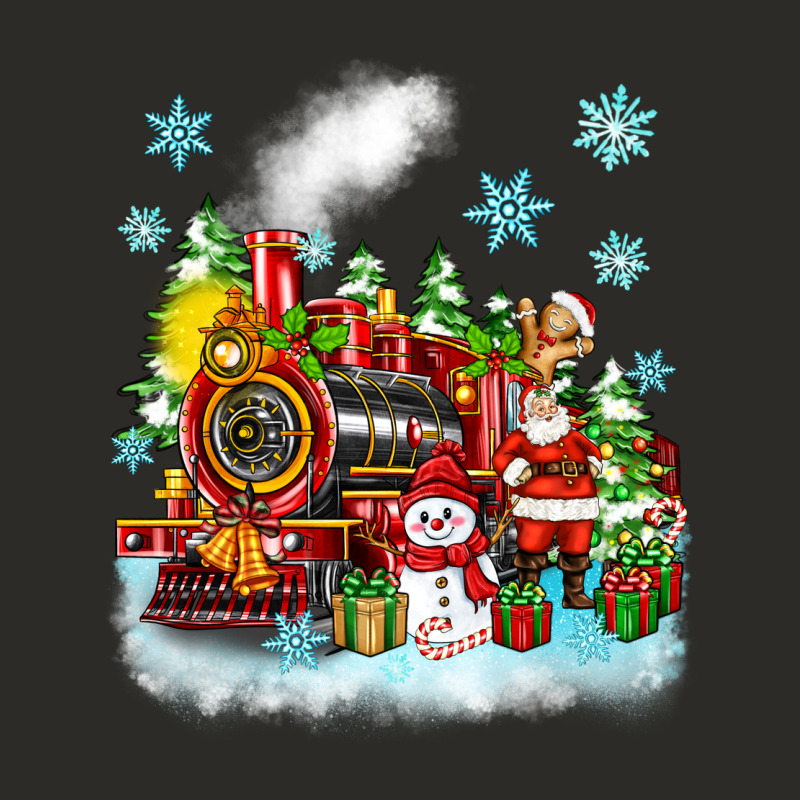 Christmas Polar Express Santa Heavy Core Tee by Zillion Design Studio | Teevron