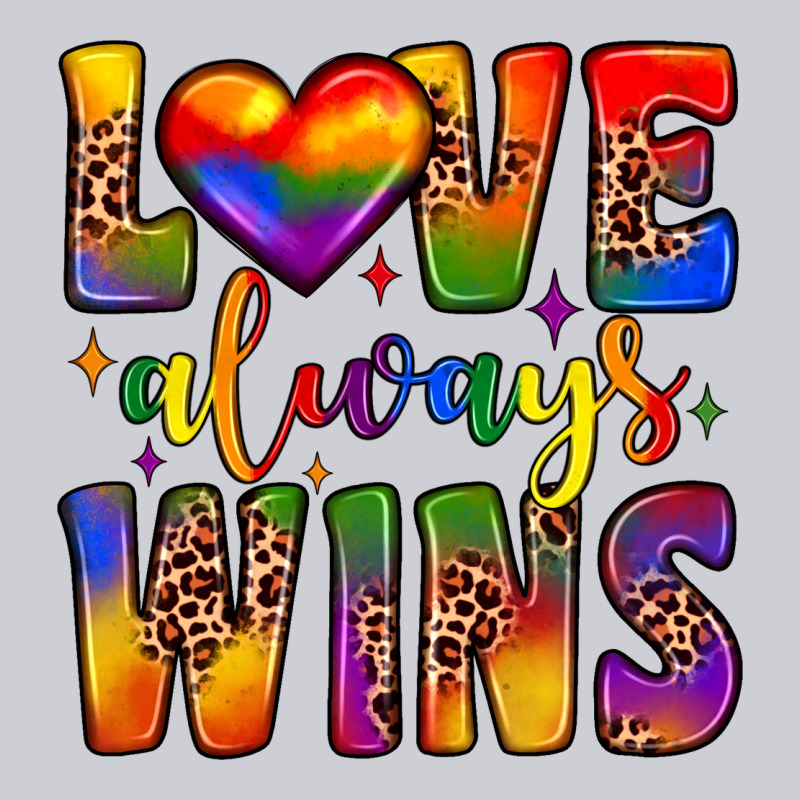 Love Always Wins Heavyweight Sweatshirt by JahusDesignShop | Teevron