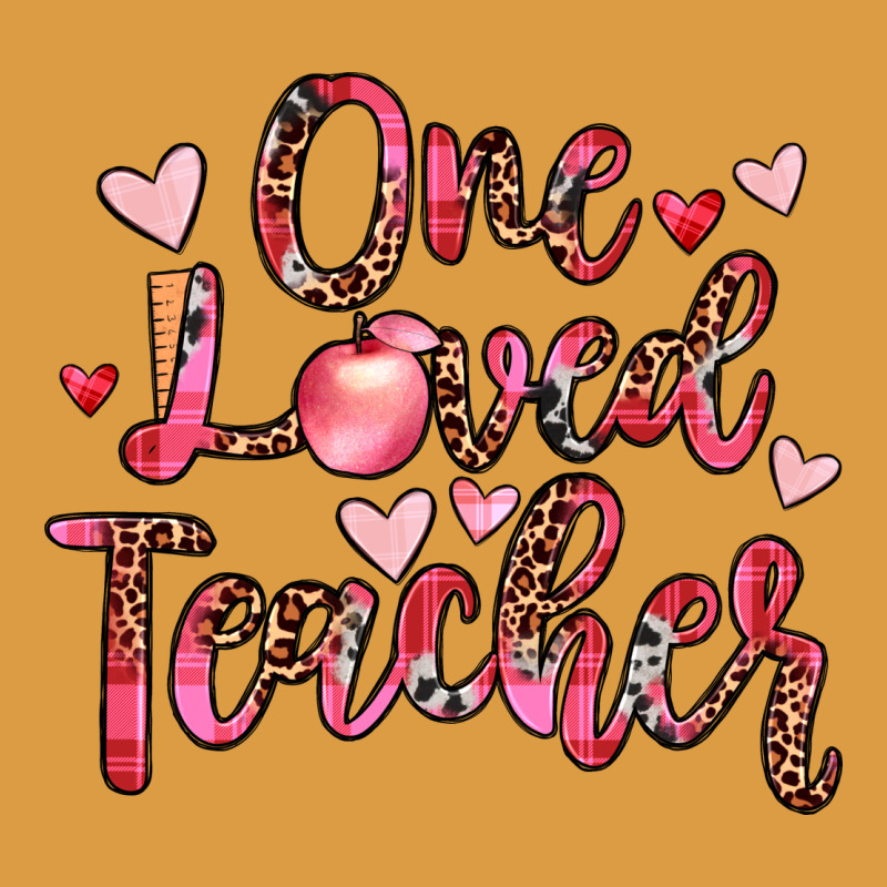 One Loved Teacher Urban Heavy Tee by JahusDesignShop | Teevron