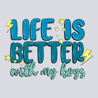 Life Is Better With My Boys Zipper Hoodie | Teevron