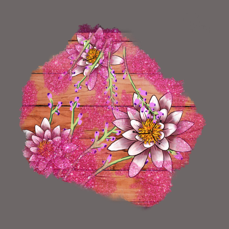V.d  Lavender And Lotus Patches Classic Tee by AdoDesignShop | Teevron