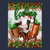 Christmas Feeling Jolly Cow Heavyweight Sweatshirt | Teevron