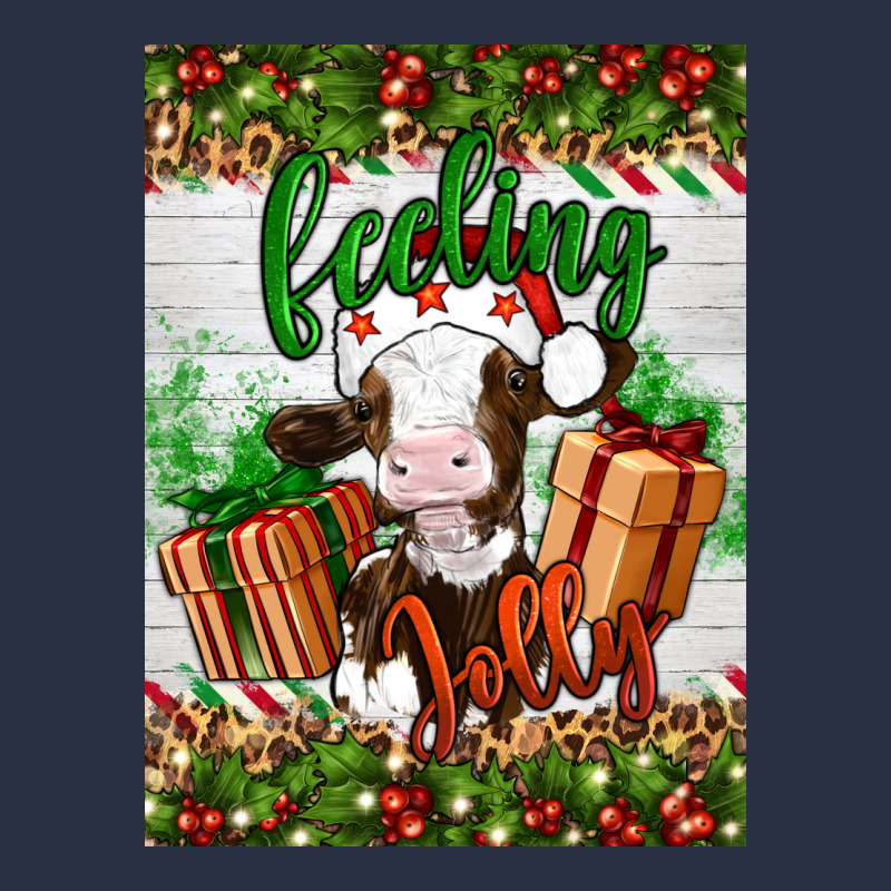 Christmas Feeling Jolly Cow Heavyweight Sweatshirt by Artiststas | Teevron