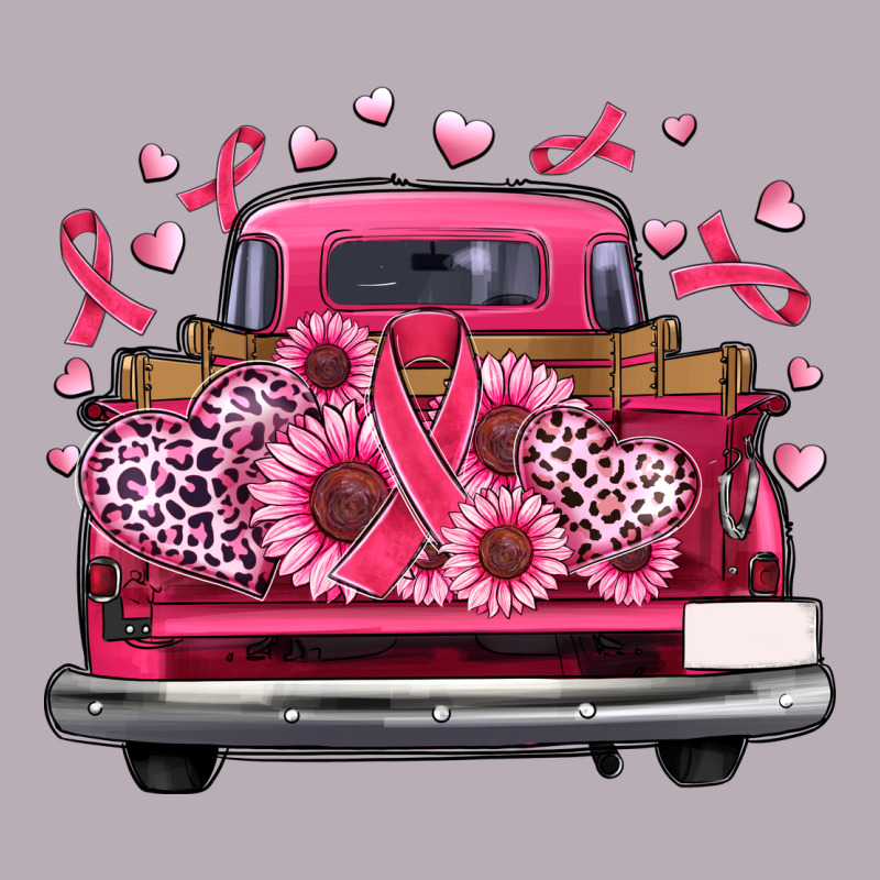 Breast Cancer Farm Truck Vintage Tee by Artiststas | Teevron