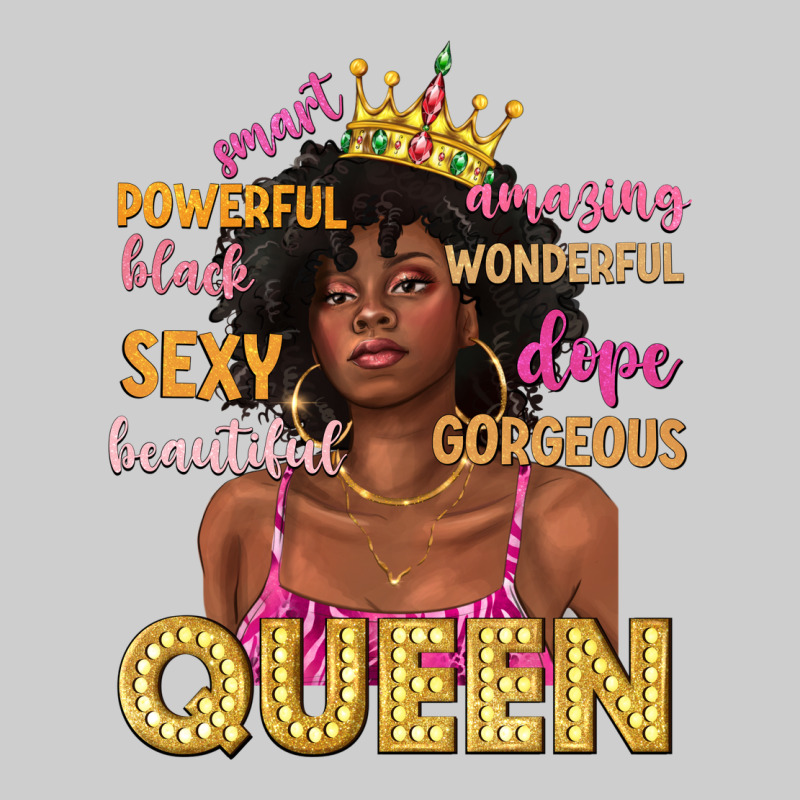 Queen Afro Woman Premium Tee by texasbilliewilder | Teevron