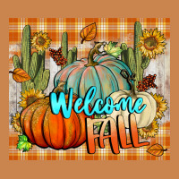 Welcome Fall Tumbler Heavyweight Hoodie | Teevron
