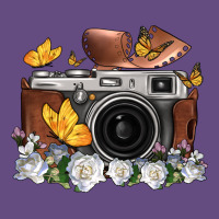 Floral Butterfly Film Roll Vintage Camera Vintage Hoodie | Teevron