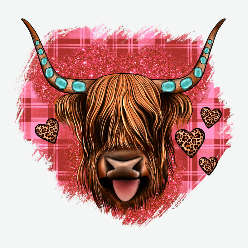Highland Cow Valentines Urban Heavy Tee by JahusDesignShop | Teevron