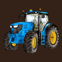 Western Farm Tractor Blue Heavy Core Tee | Teevron